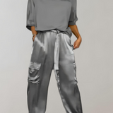 Frieda | Cargo-Lounge-Set aus Seide