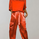 Frieda | Cargo-Lounge-Set aus Seide