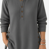 Šárka – Damenbluse mit Knöpfen