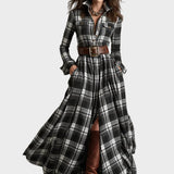 Evelyn - Elegantes Klassisches Hemdblusenkleid