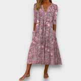 Harlowa - Kleid mit Knöpfen