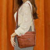 Martha | Leder-Schultertasche