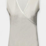 Eleganter einfarbiger Top