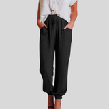 Luise | Elegante Hose mit Kordel