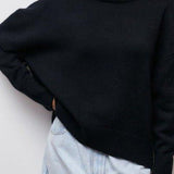 Katrielle™ Pullover mit hohem Kragen