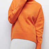 Katrielle™ Pullover mit hohem Kragen