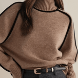 Lara™ Pullover mit hohem Kragen