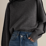 Lara™ Pullover mit hohem Kragen