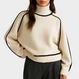 Lara™ Pullover mit hohem Kragen