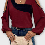 Mariana - T-Shirt mit rechteckigem Ausschnitt