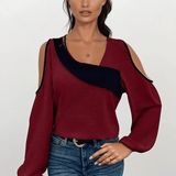 Mariana - T-Shirt mit rechteckigem Ausschnitt