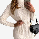 Amina™ Elegantes Strickkleid