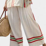 Beatriz - Set Mediterraneo mit Streifen