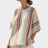Beatriz - Set Mediterraneo mit Streifen