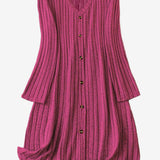 Veronie™ Ausgestelltes Strickkleid