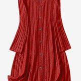 Veronie™ Ausgestelltes Strickkleid