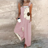 Bequeme bedruckte Latzhose