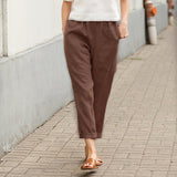 Viktoria | Weite Hose mit Taschen