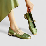 Sigrun | Orthopädische Mary-Jane-Schuhe