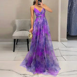 Ruth | Zauberhaftes Maxikleid mit Blumenprint