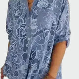 T-Shirt mit floralem Muster