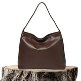 Paula | Glänzende Ledertasche