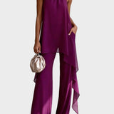 Viola - Elegantes Komplettset mit Haltertop und Hose