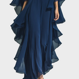 Aurora - Elegantes Komplett-Outfit aus Chiffon mit Volants