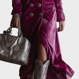 Vera - Maxikleid Blazer aus Samt