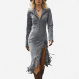 Ginette™ Elegantes Herbstkleid