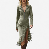 Ginette™ Elegantes Herbstkleid