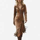 Ginette™ Elegantes Herbstkleid