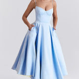 Britta | Midikleid aus Luxus