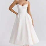 Britta | Midikleid aus Luxus