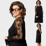Celina - klassisches Midi-Kleid für besondere Anlässe