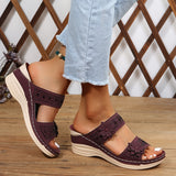 Charlotte | Bequeme Keilsandalen