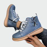 Armgard | Orthopädische Leder-Stiefeletten
