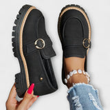 Nicole | Lässige Loafer mit runder Spitze