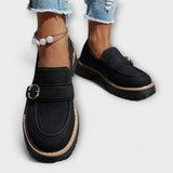 Nicole | Lässige Loafer mit runder Spitze