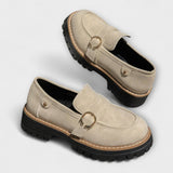 Nicole | Lässige Loafer mit runder Spitze