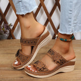 Charlotte | Bequeme Keilsandalen