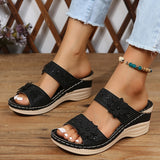 Charlotte | Bequeme Keilsandalen