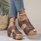 Anna-Dorothea | Trendige Keilsandalen