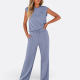 Íris - Set Casual aus weichem Lounge-Stoff