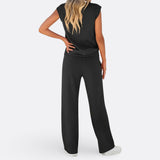 Íris - Set Casual aus weichem Lounge-Stoff