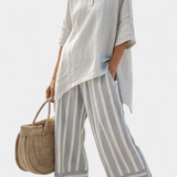 Clarisse - Set Asymmetrische Bluse