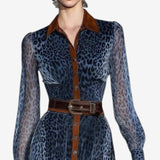 Rosemarie™ Midi-Kleid im Animal-Print