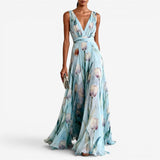 Sue™ Langes Blumenkleid