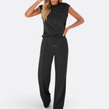 Íris - Set Casual aus weichem Lounge-Stoff