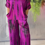 Paula | Legeres bedrucktes Set
